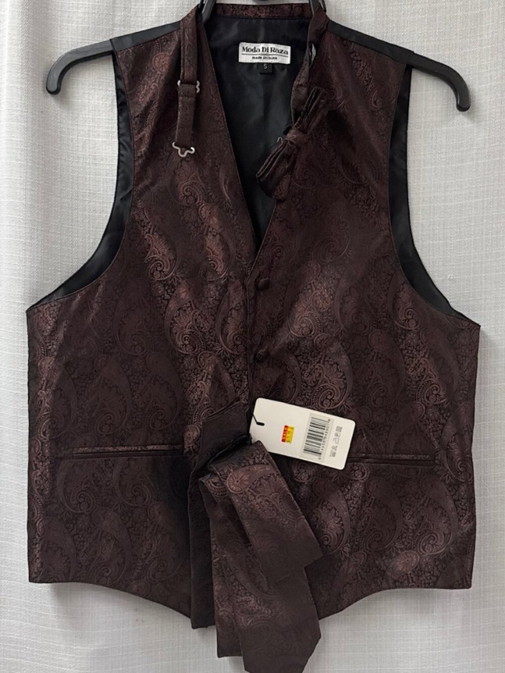NWT Moda Di Raza Vest Set